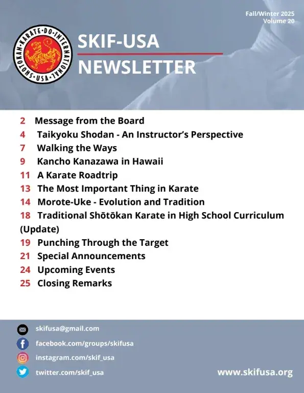 Newsletter Fall/Winter 2025